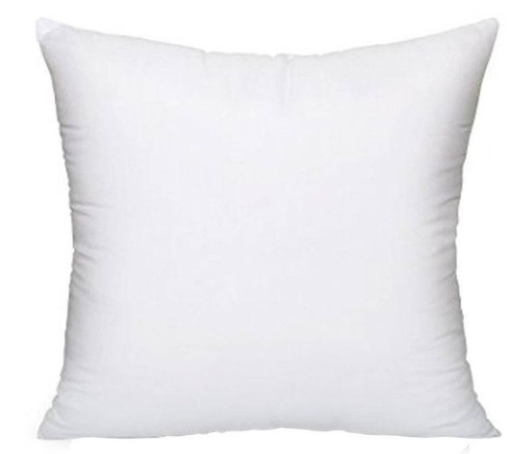 5x5 Hypoallergenic Polyester Filled Poly Cover Pillow Insert Etsy