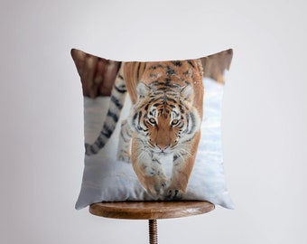 Tiger | Pillow Cover | Siberian Tiger | Throw Pillow | Pillow | Home Decor | Big Cats | Room Decor | Home Decor | Throw Pillow Covers