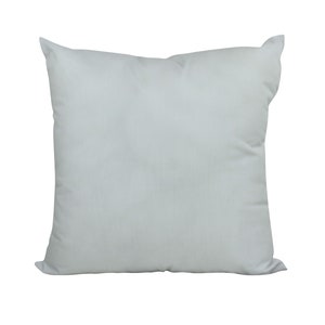 Down Alternative Hypoallergenic Pillow Insert Cotton Cover | 10x10 | 12x12 | 14x14 | 16x16 | 18x18 | 20x20 | 22x22 | 24x24 | Throw Pillow image 4