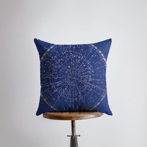 Mapa de estrellas / Decoración de planetas / Constelación / Vía Láctea / Almohada / Mapa de las estrellas / Decoración del hogar / Decoración de la habitación / Decoración de la habitación de los niños