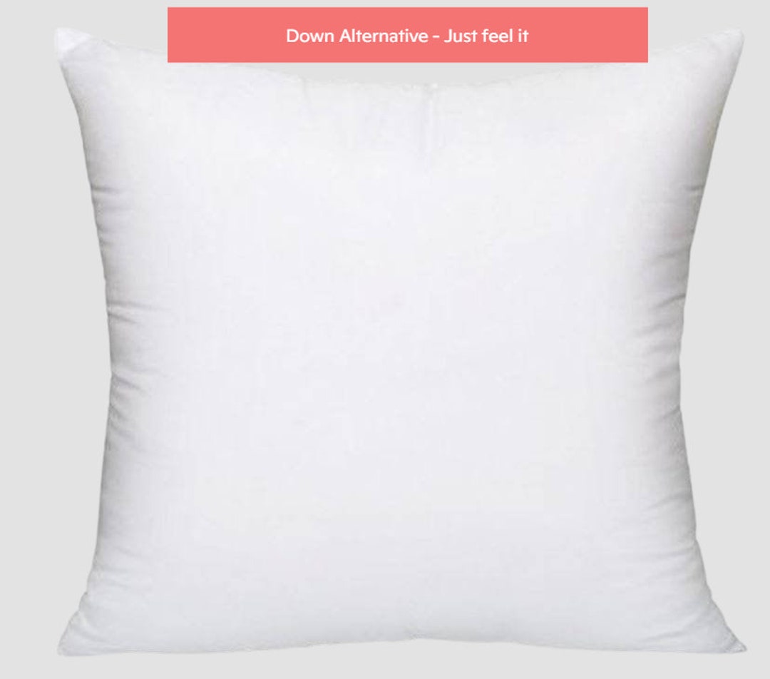 Hypoallergenic Down-Alternative Modern Throw Pillow Insert 18x12 +  Reviews