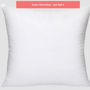 4x6 or 6x4 | Indoor Outdoor Down Alternative Hypoallergenic Polyester Pillow Insert | Quality Insert | Throw Pillow Insert | Pillow Form
