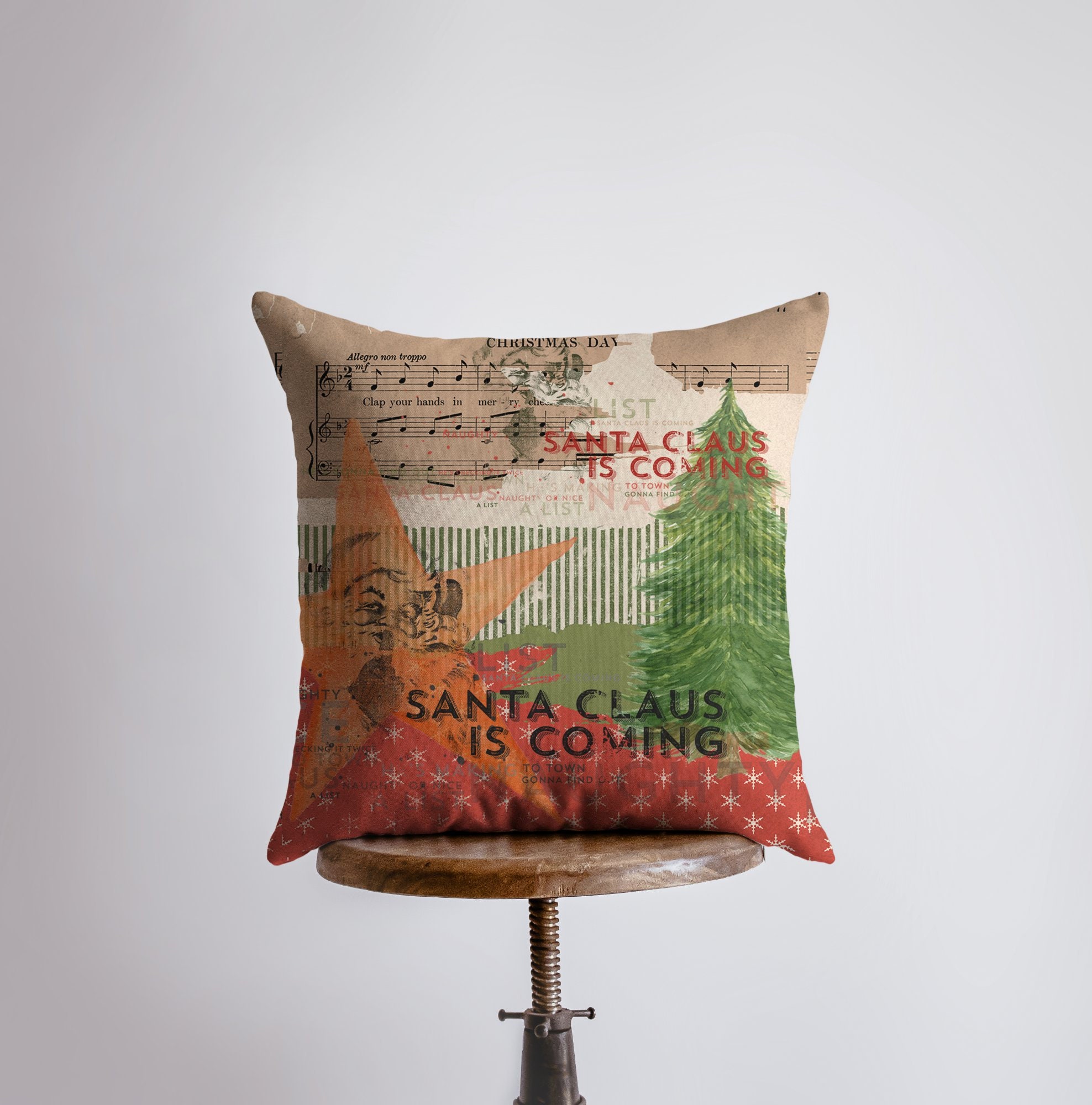 Nordic Pine Christmas Tree, Throw Pillow, Thank you Gift, Teacher Gift, New Home Gift, Grandma Gift, Mom Gift