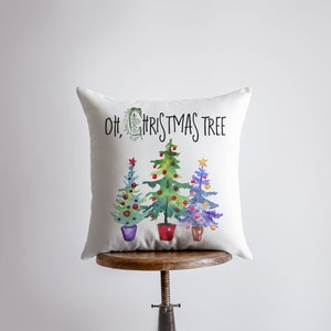 Oh, Christmas Tree | Throw Pillows | Christmas Pillow | Christmas Decor Pillow | Christmas Tree | Best Friend Christmas Gift | New Home Gift