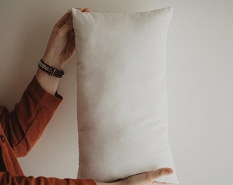 16x48 or 48x16 | Indoor Outdoor Hypoallergenic Polyester Pillow Insert | Quality Insert | Pillow Insert | Throw Pillow Insert | Pillow Form