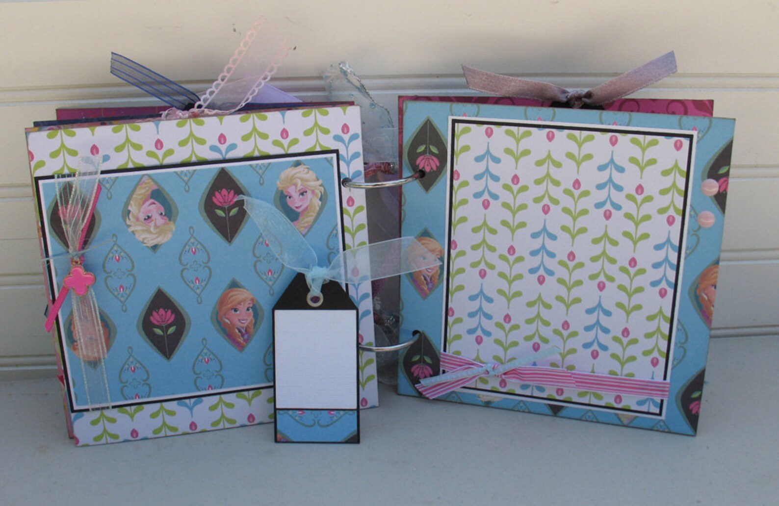 Frozen Anna Elsa Scrapbook Photo Album Memory Keepsake Book Etsy
