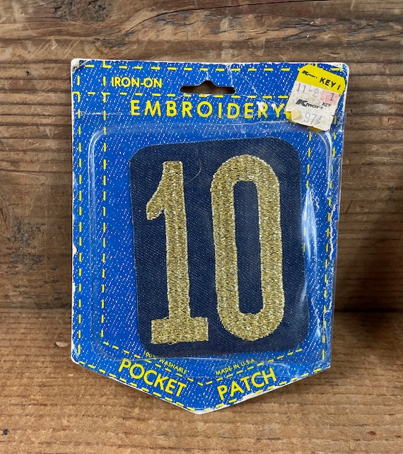 Vintage Iron On Patches, Rainbow Novelty Co., Emb… - image 2