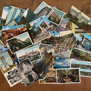 Vintage Postcard Lot of 100 - 1970s and Earlier