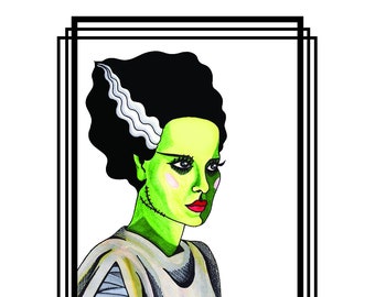 The Bride of Frankenstein 11 X 14 Photo Print - Etsy