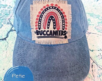 Pirate Football Patch Hat