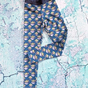 Legging 8 bébé extraterrestre pour enfant