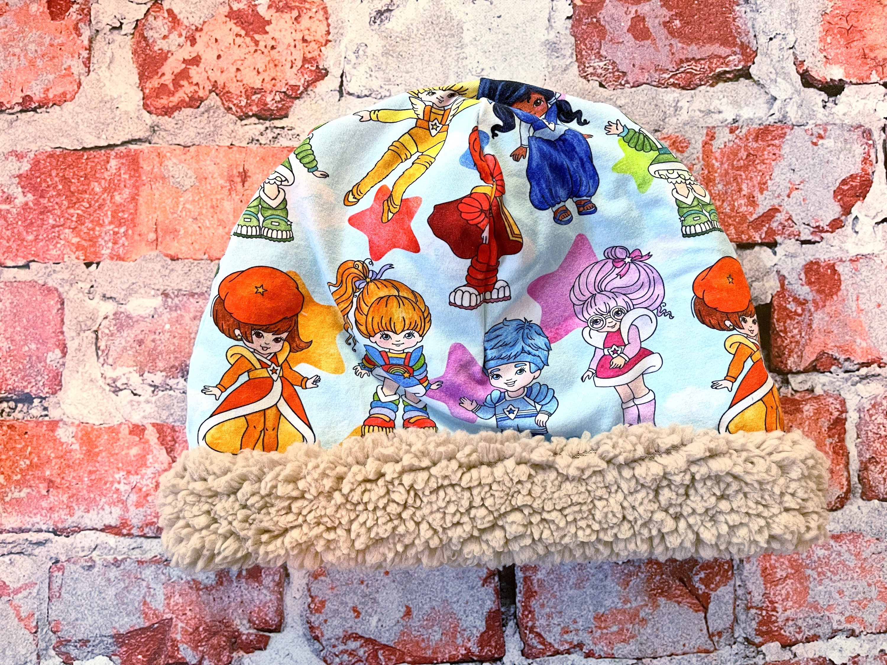 Rainbow Brite Beanie - Etsy
