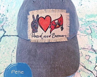 Pirate Football Patch Hat