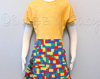 Kids’ 8 Building Blocks Dress