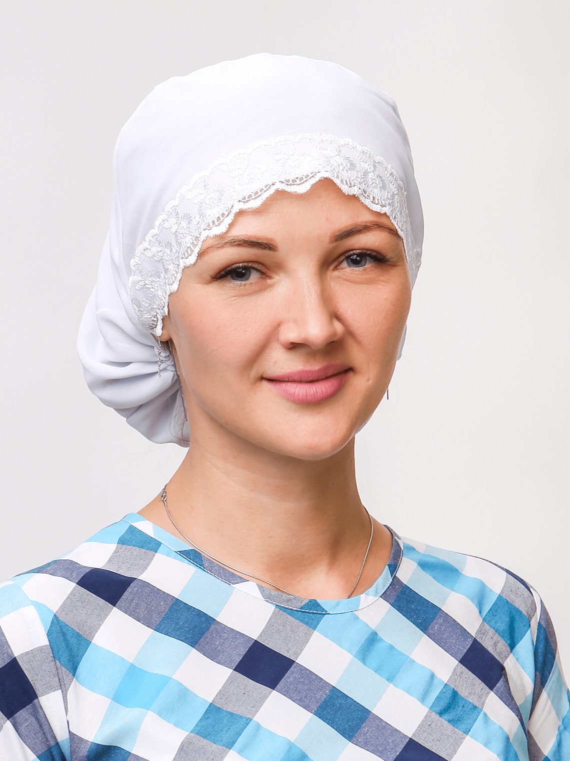 Lace head covering women Chapel veil headscarves orthodox Etsy