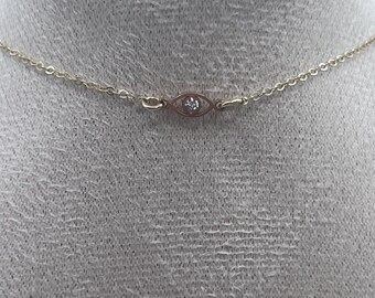 Evil Eye Necklace | Gold Evil Eye Necklace
