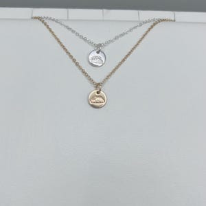 Sterling Silver 3D Taco Mexican Food Charm With Necklace (Options)