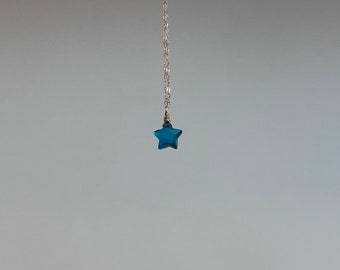 Sterketting blauwe apatietkwarts
