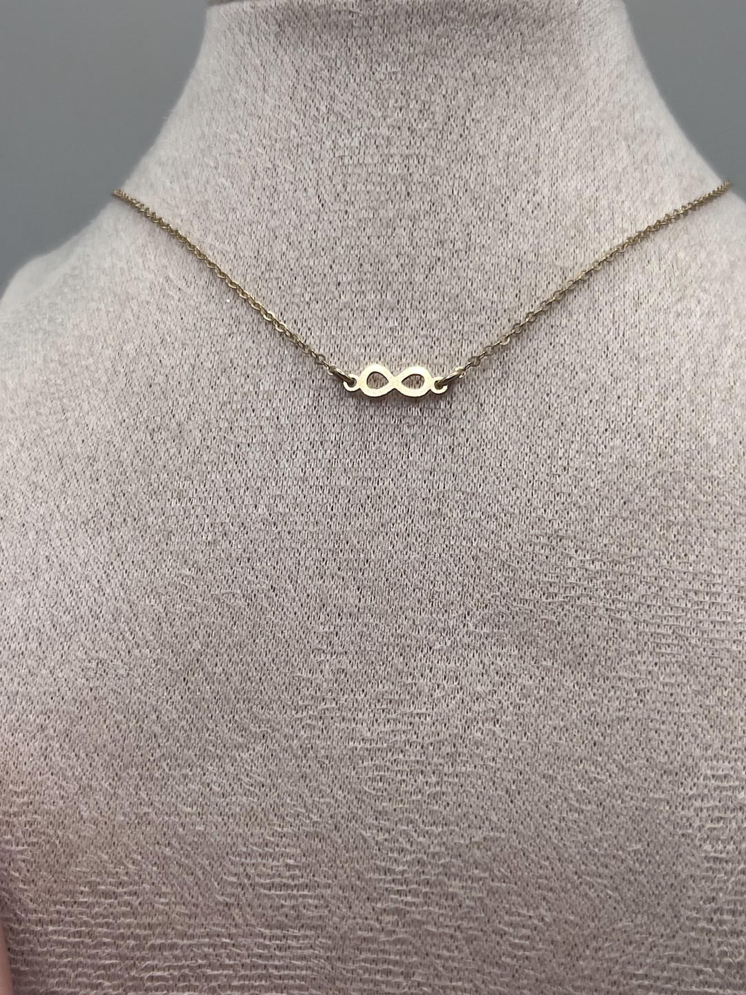 Infinity Gold Infinity Gold Necklace - Etsy