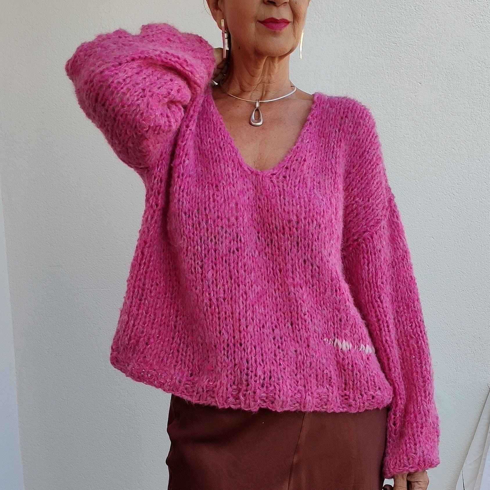 Fuschia pink deals jumper