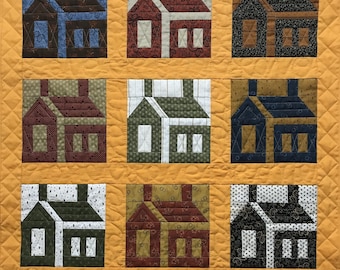 Miniature Cheddar Houses