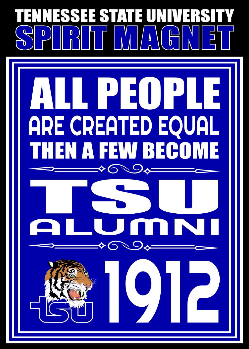 Tennessee Tech University Spirit Magnet
