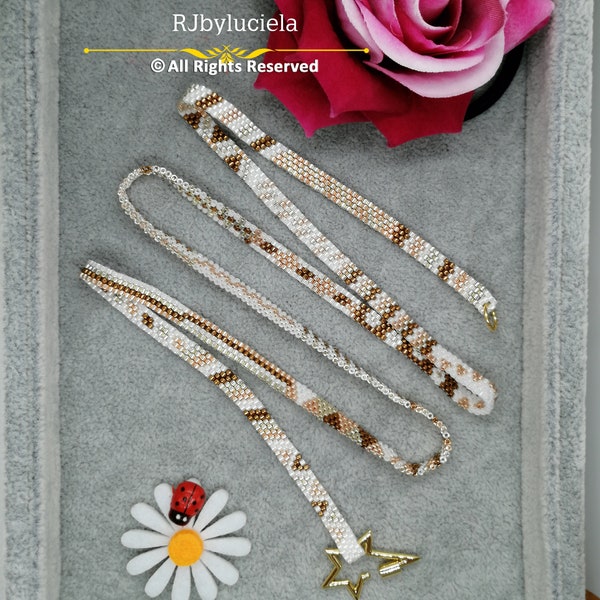 Wrap Around 1,2,3  Peyote Pattern- Even Count | Bracelet PDF pattern  | seed bead pattern | peyote beaded pattern | peyote