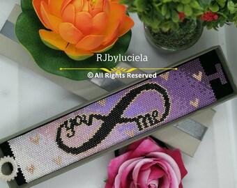Ewig Mine Peyote Muster - Even Count | Peyote Muster | Peyote Armband | Rocailles Muster | Peyote Perlenmuster | Peyote Muster