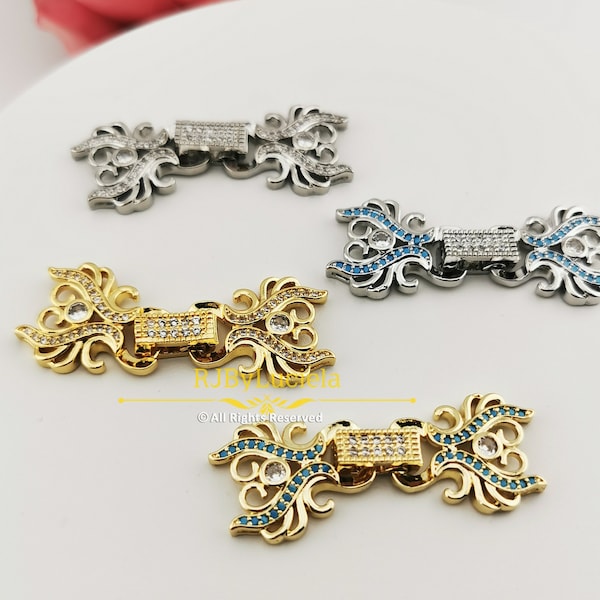 Luxury claps style | luxury Clasp | peyote clasp| clasp for jewelry making | bracelet clasp | beading supplies |beading jewelry making