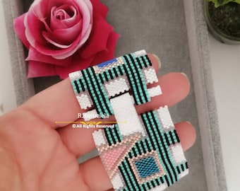 Invisible Lines  Clasp Tutorial Clasp | beaded clasp | clasp tutorial | seed bead clasp |beaded bracelet clasp tutorial