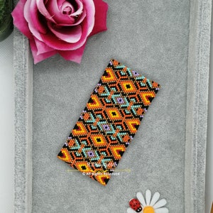 Busy Lines  Peyote Pattern- Odd Count | peyoted pattern | peyote bracelet  | seed bead pattern | peyote beaded pattern  | peyote pattern