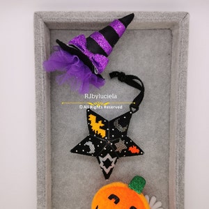 Halloween Night Star Tutorial- English | peyote star | 3d peyote star | beaded star pattern | Peyote star patterns