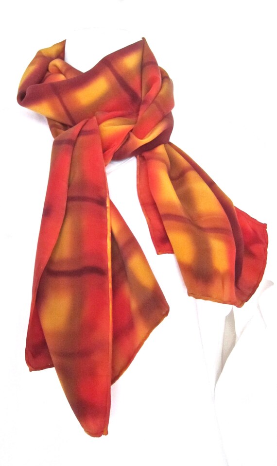 thick silk scarf