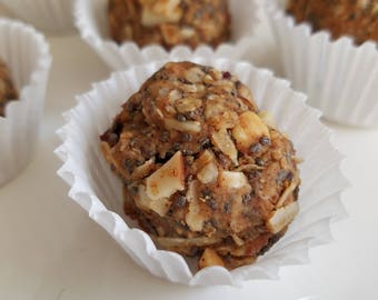 Cinnamon oatmeal protein balls - 2 dozen bite sized balls,  made to order