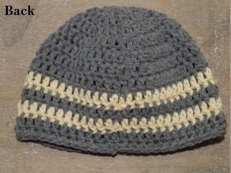 Infant Stripe Beanie 100/% acrylic 9 color choices made to order