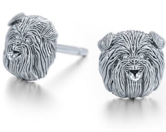 Affenpinscher Breed Earring Studs for all the Dog, Puppy, and Pet Lovers