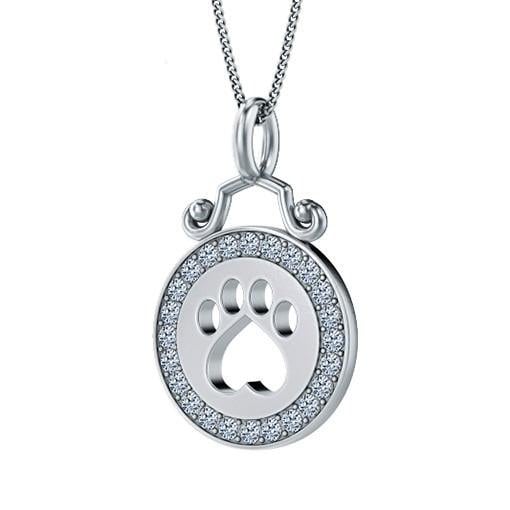 Jared dog hotsell paw necklace