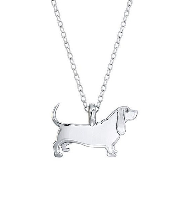 basset hound necklace