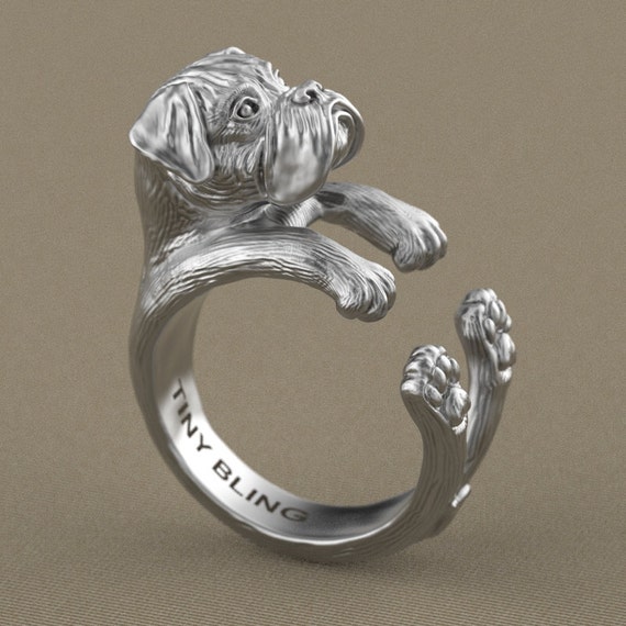 Boxer dog shop ring