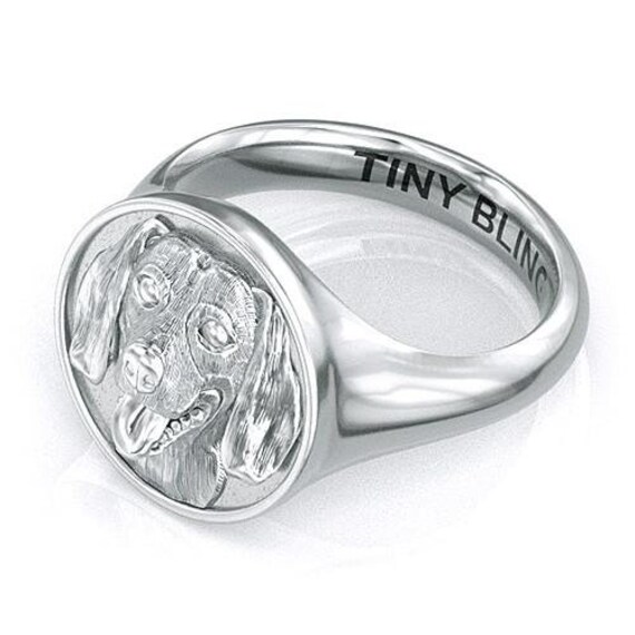 Anello chevalier Bassotto a pelo lungo – Luce srl Anello chevalier Bassotto a pelo lungo – Luce srl