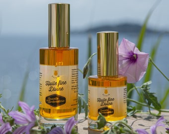 The Organic Face Of the Evening Serum, for women, naturally scented with neroli - Divine Fine Oil