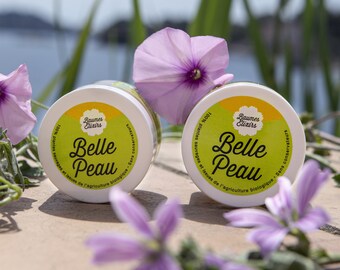 Balsamo Belle-Peau per corpo e viso, piante biologiche e senza profumo