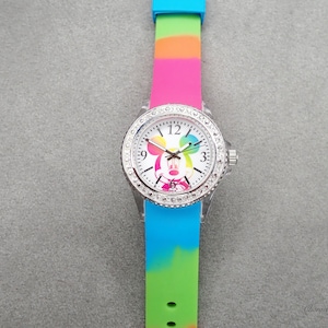 Disney Neon 1990&#39;s Mickey Mouse Unisex Quartz Watch