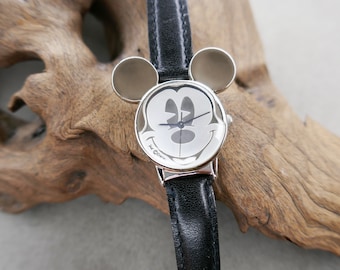 Reloj de cuarzo para mujer Mickey Mouse Y121-X112 de Jaz 1980