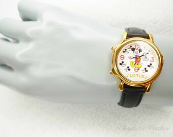 Vintage Lorus Disney Mickey Mouse Musical Watch V422-0010 ZO  display picture 3