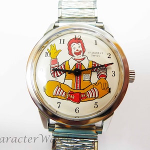 Ronald mcdonald watch - Etsy 日本