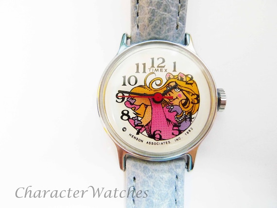 Timex Miss Piggy Henson Woman's Watch 1982 Manual