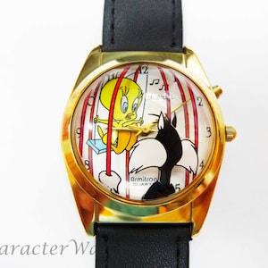 Armitron Looney Tunes Limited Edition Musical Sylvester and Tweety 1995 Quartz Watch