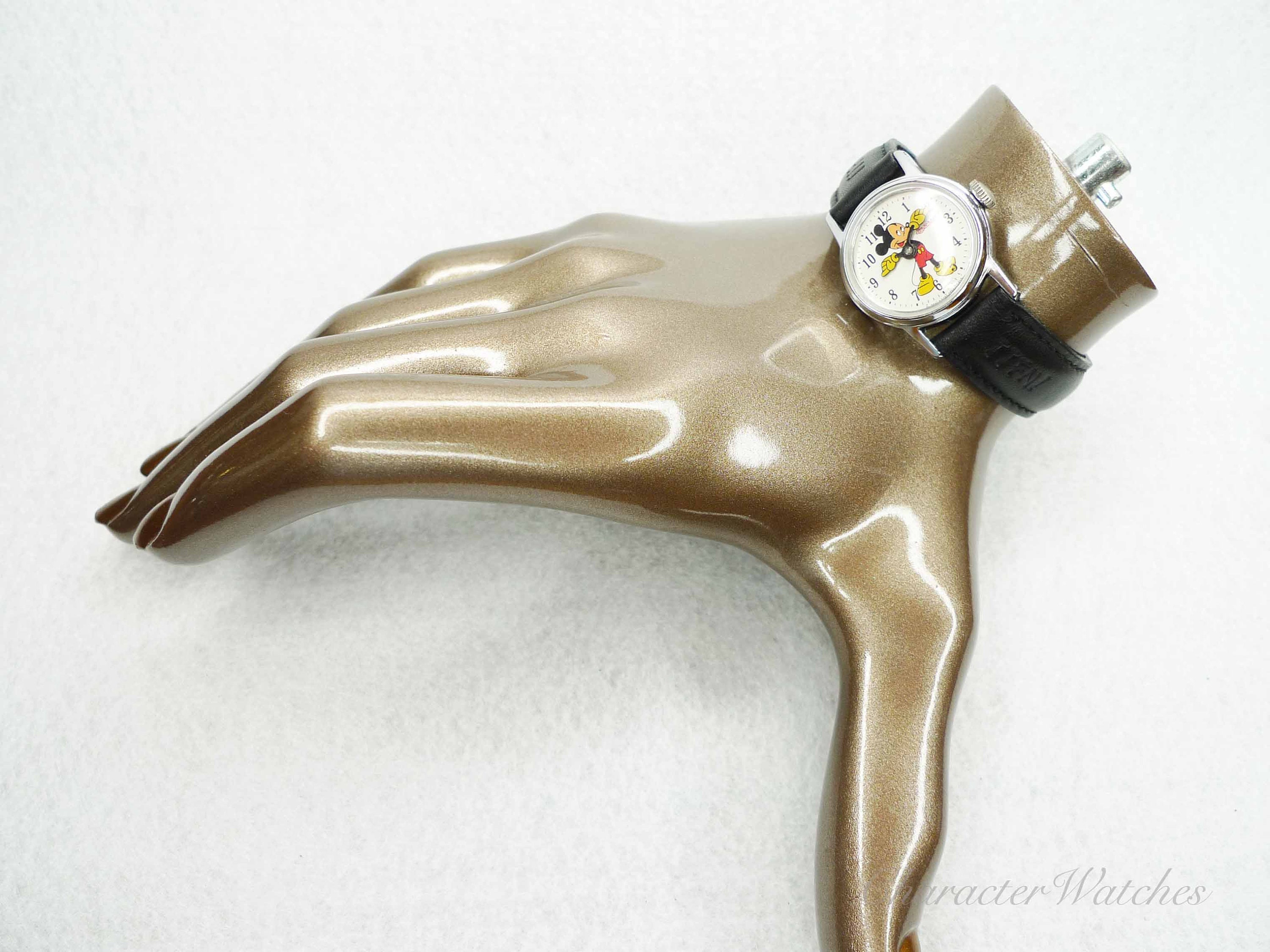 Ingersoll mickey mouse watch ladies deals