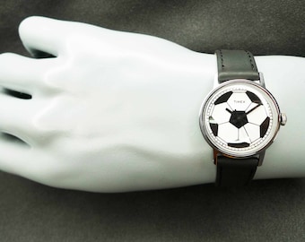 Vintage 1969 Timex Sprite Football Handbuch Uhr